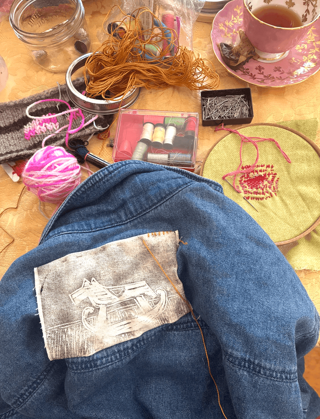 mending