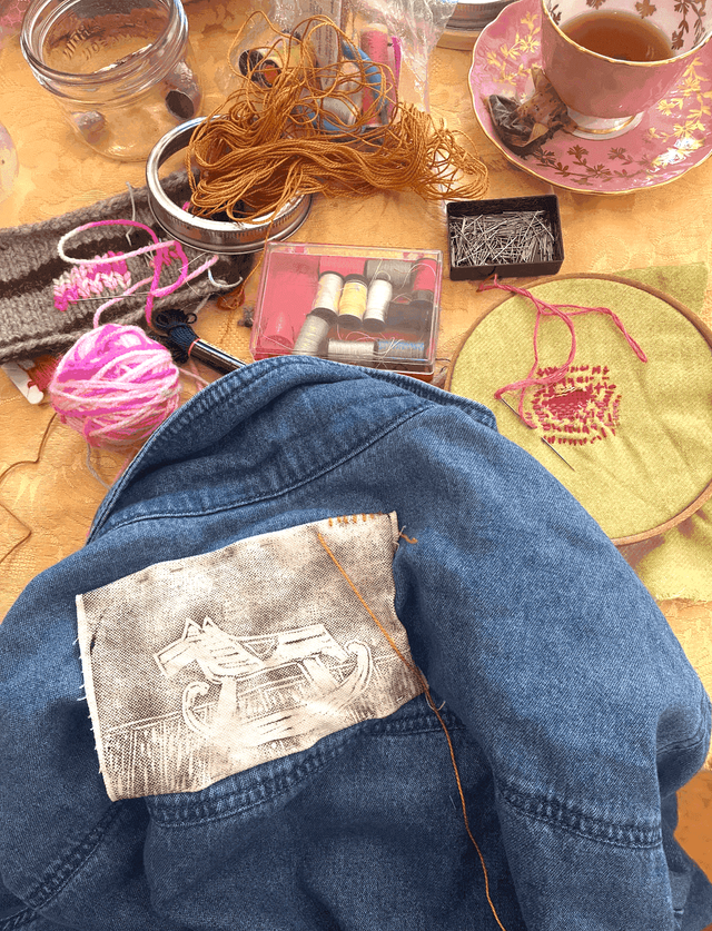 mending