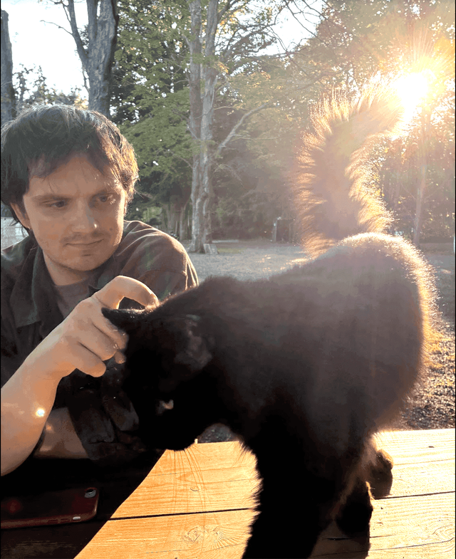 nic with cat